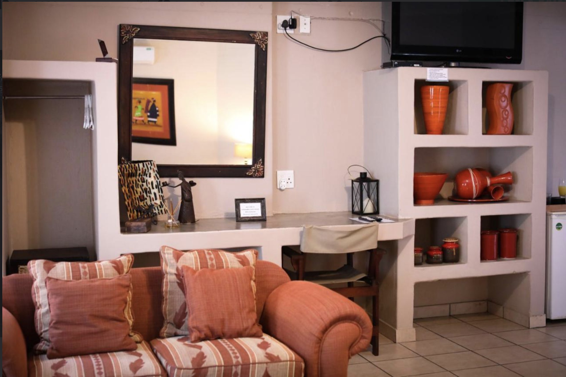 Interior detail at Kokkariba Guest House, Hoedspruit