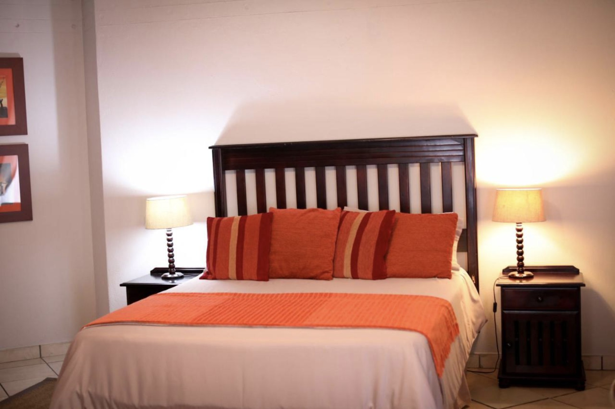 One of the individually styled guest rooms at Kokkariba Guest House, Hoedspruit